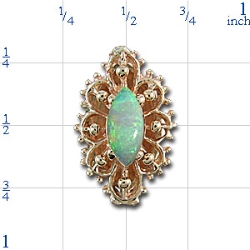 a6819 Opal Bracelet Slide 